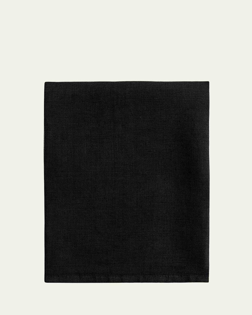 Linen Sateen Napkins S4 Black